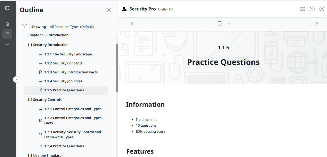 TestOut Security Pro for Security+ (SY0-701)