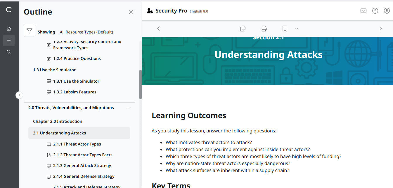 TestOut Security Pro for Security+ (SY0-701)