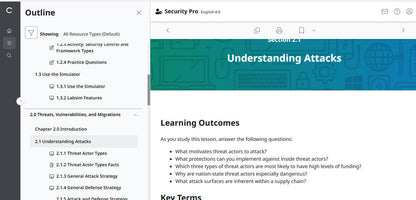 TestOut Security Pro for Security+ (SY0-701)