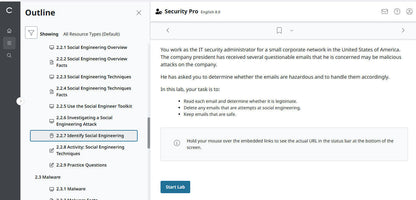 TestOut Security Pro for Security+ (SY0-701)