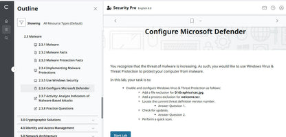 TestOut Security Pro for Security+ (SY0-701)