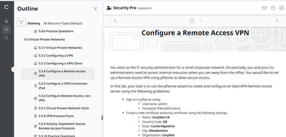 TestOut Security Pro for Security+ (SY0-701)