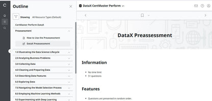 CompTIA DataX CertMaster Perform (V1)