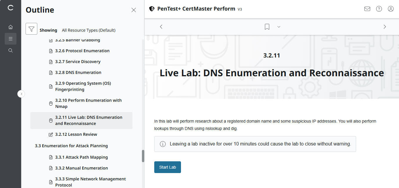 CompTIA PenTest+ PT0-003 (V3) CertMaster Perform – Pre-Configured Account | 3-Month Access | No Access Code