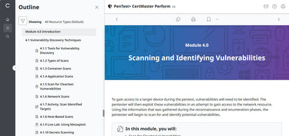 CompTIA PenTest+ PT0-003 (V3) CertMaster Perform – Pre-Configured Account | 3-Month Access | No Access Code