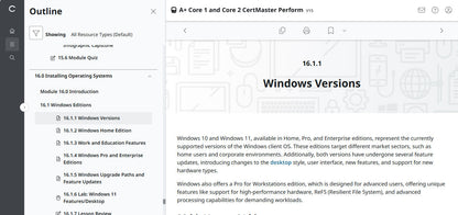 CertMaster Perform for CompTIA A+ Core 1 & 2  (V15) (120 Days  Access)